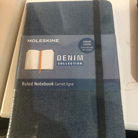 Moleskine notebook 5x8 (white, black, mustard & denim) - Picture 5 of 10